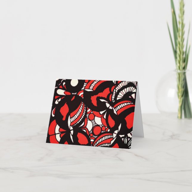 Leliza Designs Blank Note Card (Front)