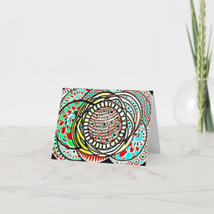 Leliza Designs Blank Note Card