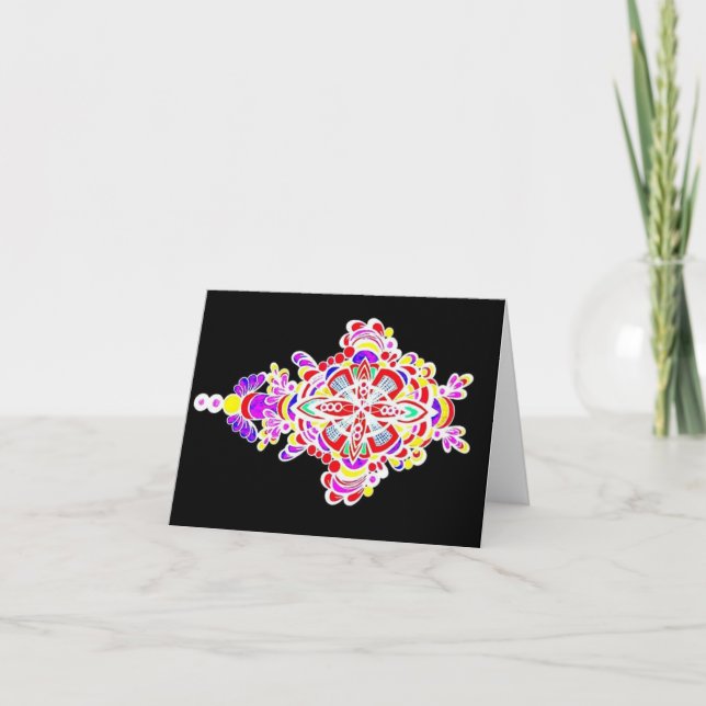 Leliza Designs Blank Note Card (Front)