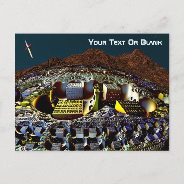 Lem Station Postcard (Front)