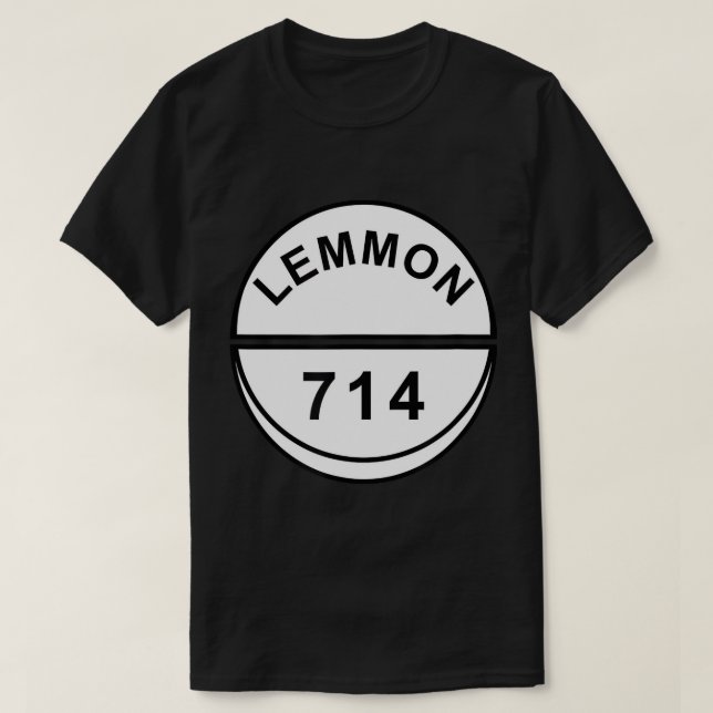 Lemmon 714 Quaaludes Pill Lude T-Shirt T-Shirt (Design Front)