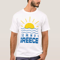 Lemnos Greece Sunshine And Sea Men's White