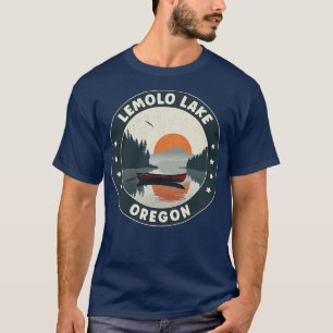 Lemolo Lake Oregon Sunset T-Shirt