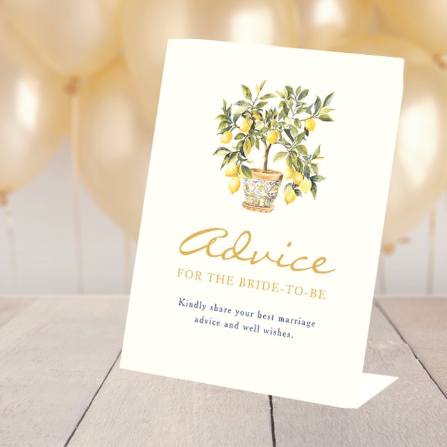 Lemon Advice Sign (Lemon Advice Sign
)