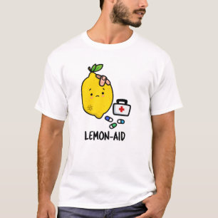Lemon-aid Funny First Aid Lemon Pun  T-Shirt