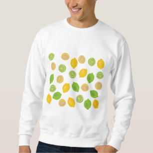 Lemon and Lime Pattern Sweatshirt