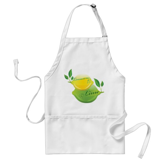 Lemon and Lime Standard Apron (Front)
