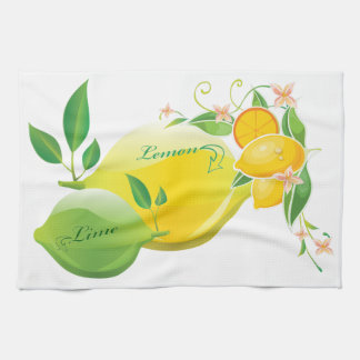 Lemon and Lime Tea Towel