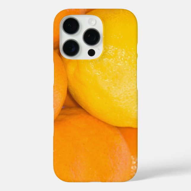 Lemon and Orange Citrus Fruit Food Photography Case-Mate iPhone Case (Back)