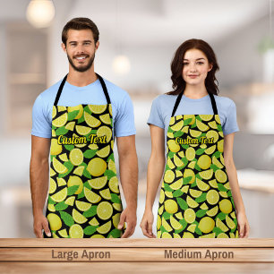 Lemon Background Apron