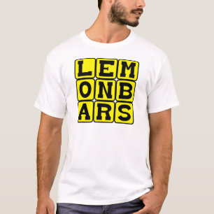 Lemon Bars, Type of Dessert T-Shirt