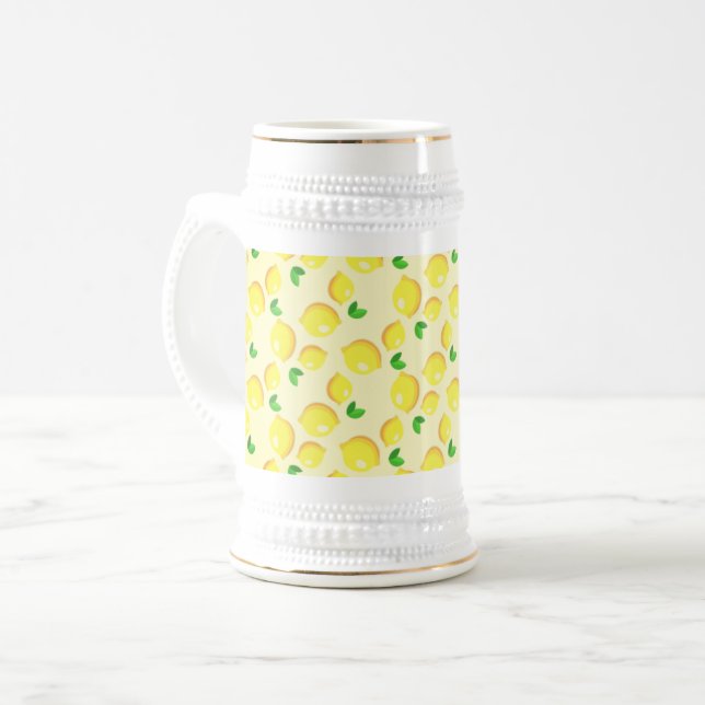 Lemon Beer Stein (Front Left)