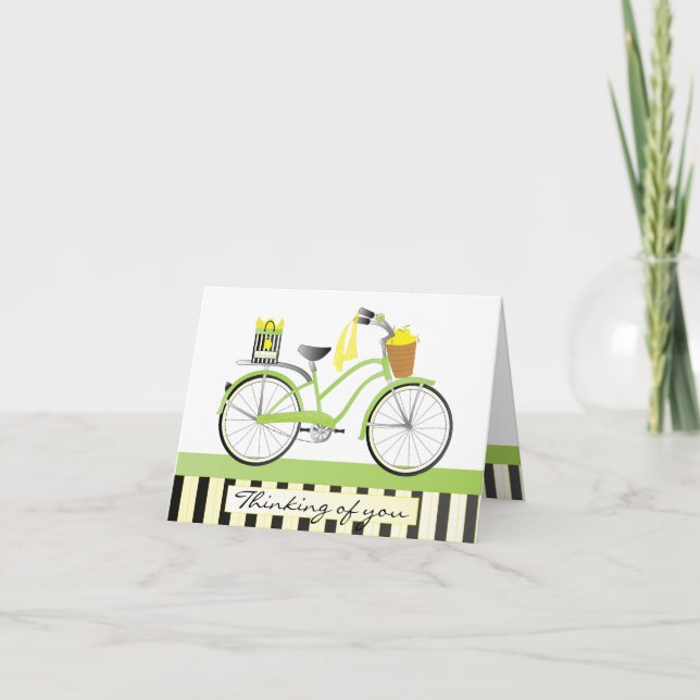 Lemon Bicycle Card (Front)