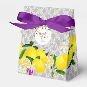Lemon Birthday  Favour Box