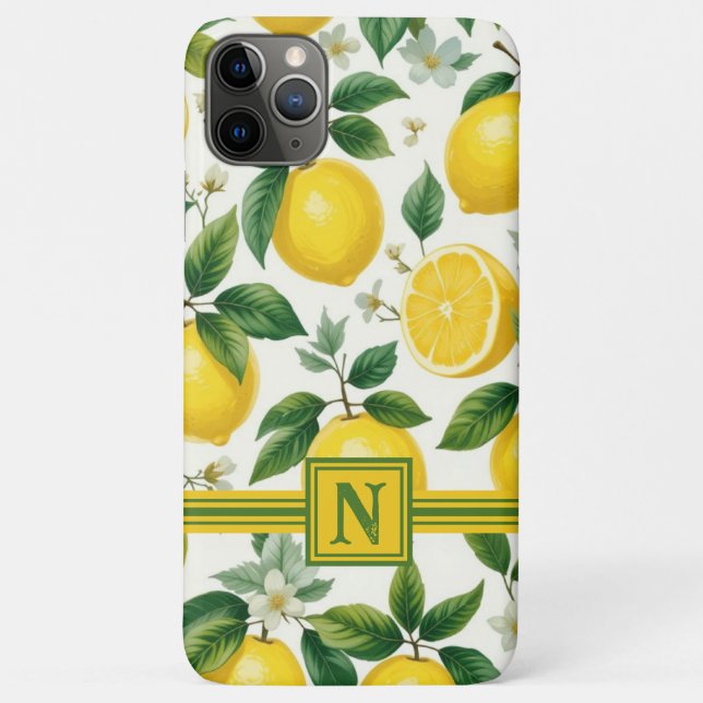 Lemon Bliss Case-Mate iPhone Case (Back)