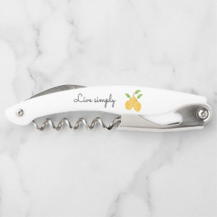 Lemon Bloom Collection Corkscrew