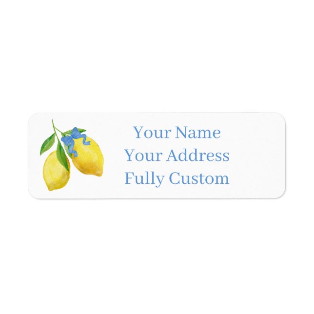 Lemon bow summer Italian style (Front)