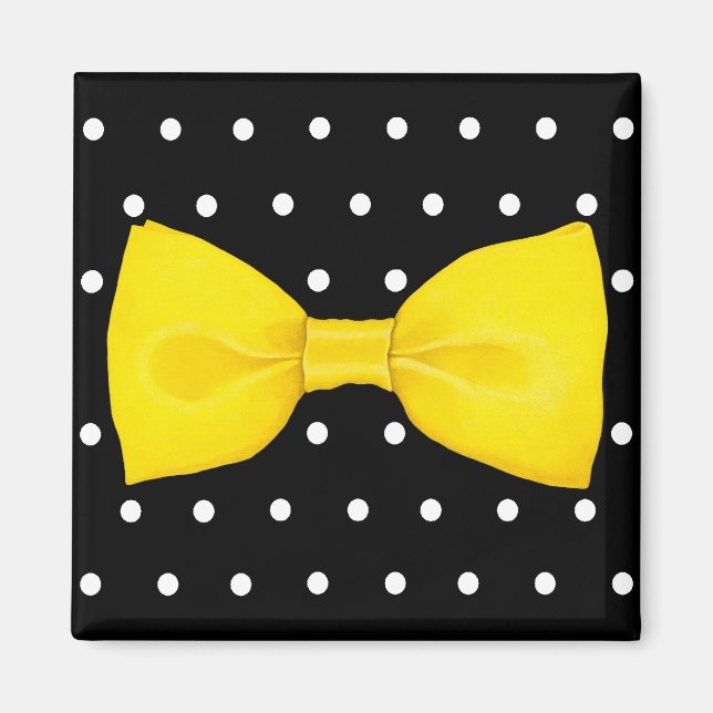 Lemon Bowtie Magnet (Front)