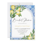 Lemon Bridal Shower - Italian Blue Tiles 