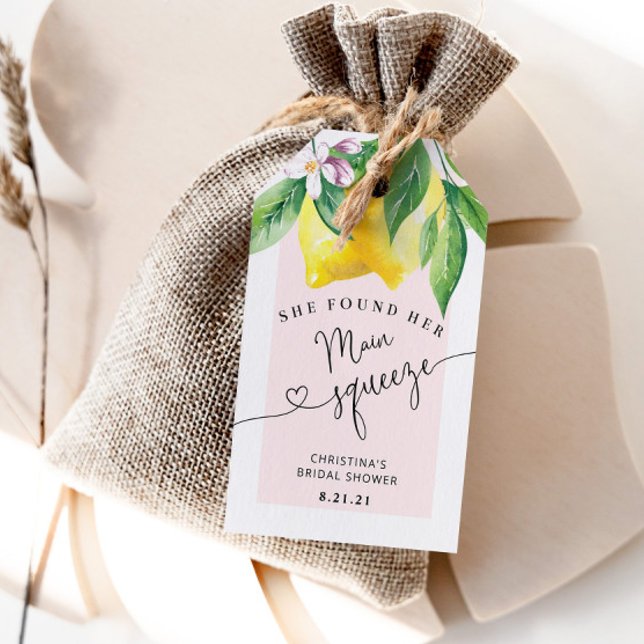 Lemon bridal shower thank you tag (Creator Uploaded)