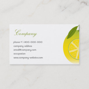 Lemon Business Card