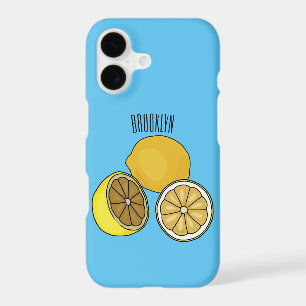 Lemon cartoon illustration