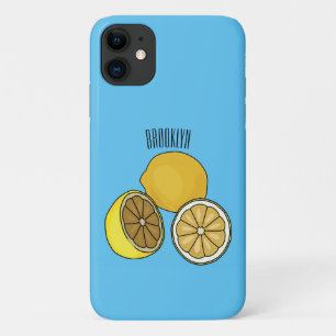 Lemon cartoon illustration Case-Mate iPhone case