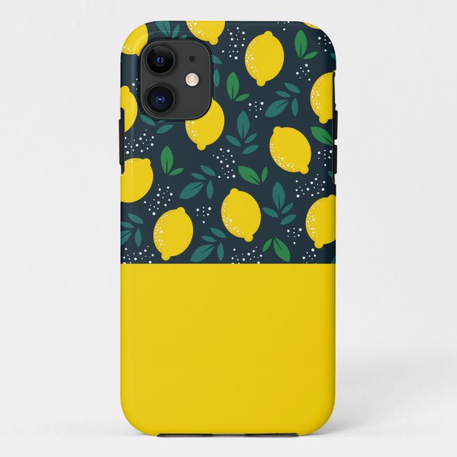 Lemon Case-Mate iPhone Case (Back)
