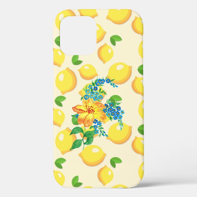 Lemon Case-Mate iPhone Case (Back)