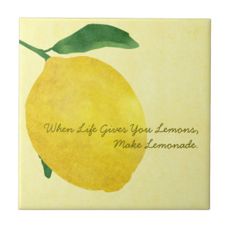 Lemon Ceramic Tile