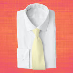 Lemon Chiffon Solid Color Tie<br><div class="desc">Lemon Chiffon Solid Color</div>