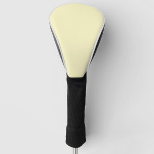 Lemon Chiffon Solid Colour Customise It Golf Head Cover