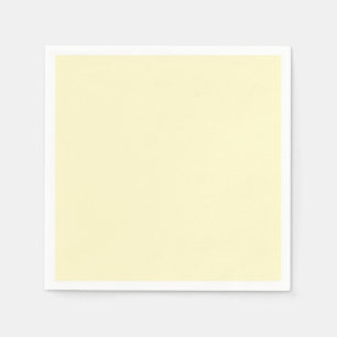 Lemon Chiffon Standard Cocktail Paper Napkin