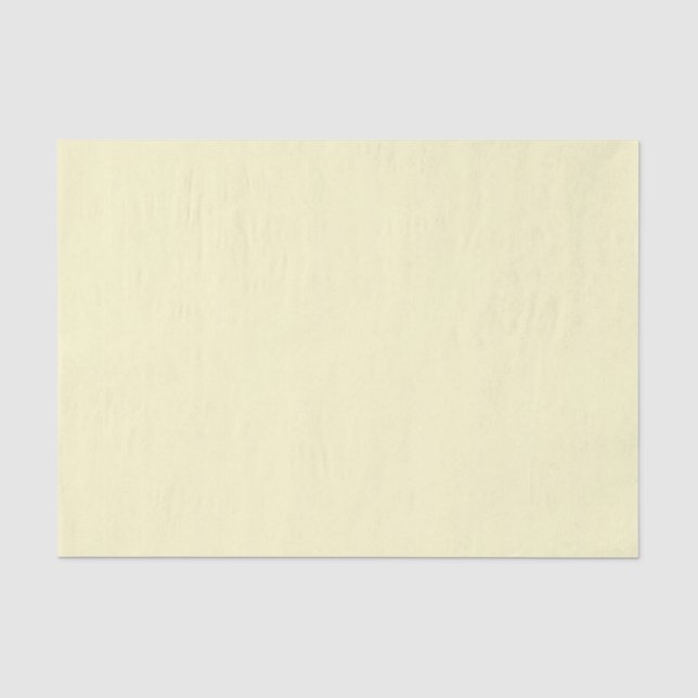 Lemon Chiffon Tissue Paper (Front)