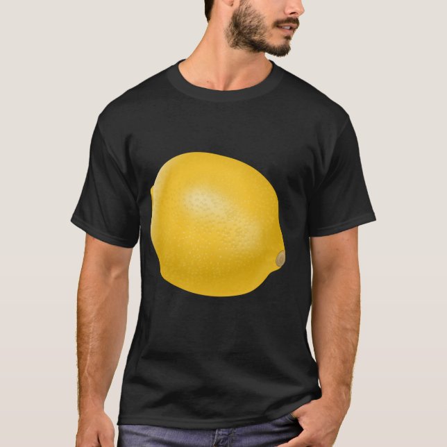 Lemon Citrus Fruit T-Shirt (Front)