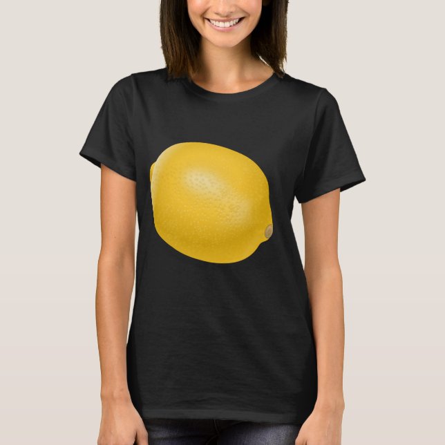 Lemon Citrus Fruit T-Shirt (Front)
