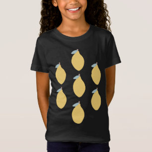 Lemon - citrus fruit with a symmetrical pattern T-Shirt