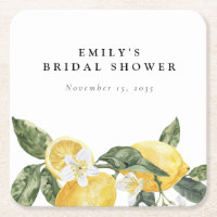 Lemon Citrus Main Squeeze Bridal Shower