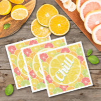 Lemon Citrus Slices Chill Party