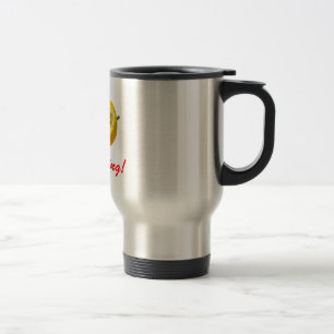 Lemon composition Keep Smiling! Travel Mug