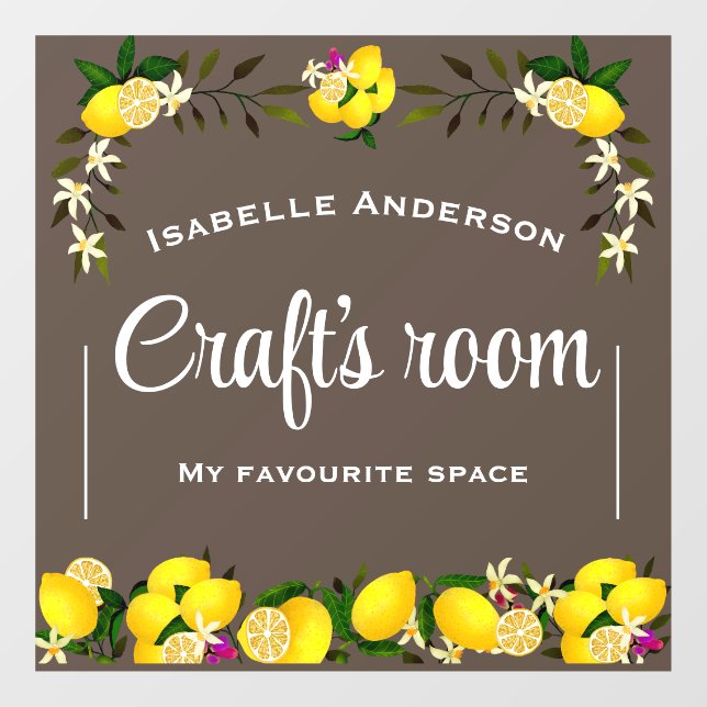 Lemon Craft Brown (Sheet)