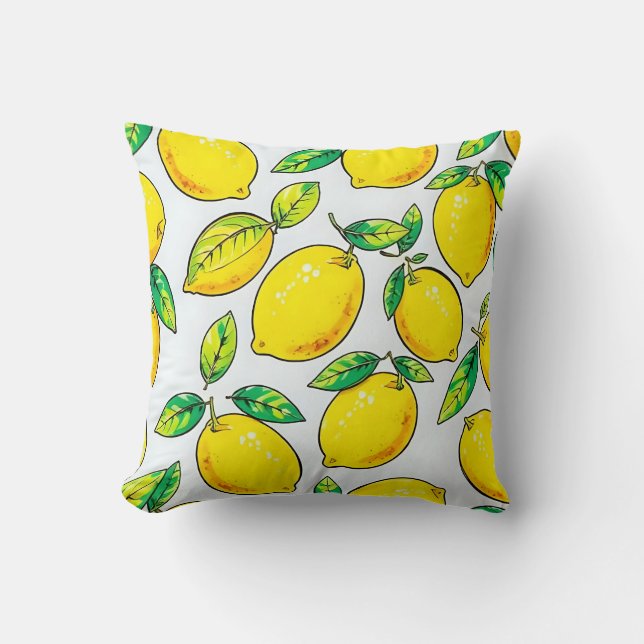 Lemon Cushion (Front)