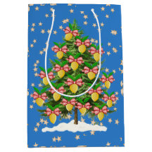 Lemon Decorated Christmas Tree