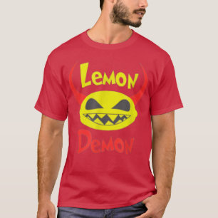 Lemon Demon Fruit Funny Men Woman T-Shirt