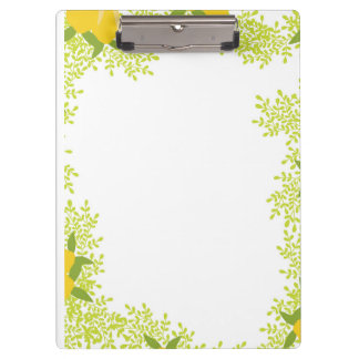 Lemon Design Paper Fun & Functional Clipboard