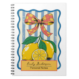 Lemon Design Summer Notebook