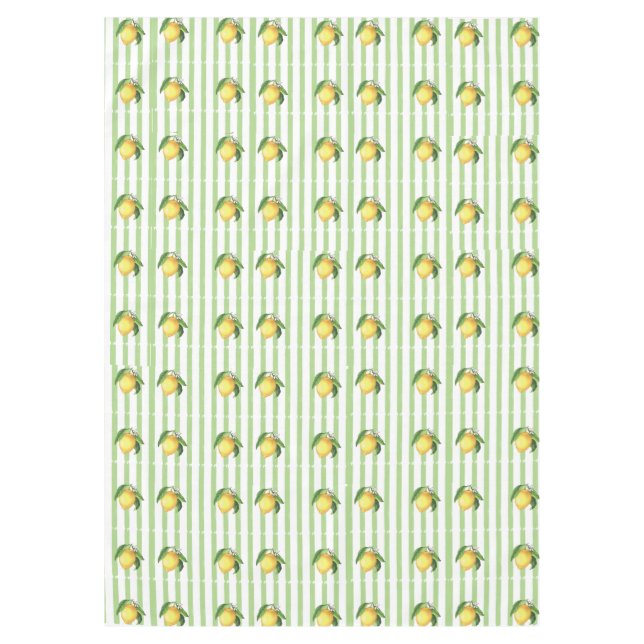 lemon design tablecloth (Front)