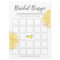 Lemon Double-Sided Bridal Bingo Shower Game