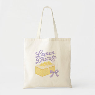 Lemon Drizzle - Coquette Pastel Dessert Design Tote Bag