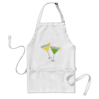 Lemon Drop and Green Apple Martini Standard Apron
